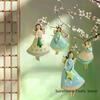 4PCS/Set Vintage Angel Hanging Decor Fantasy Wooden Xmas Tree Hanging Ornament Decor For Home New Year Gift Christmas Decor