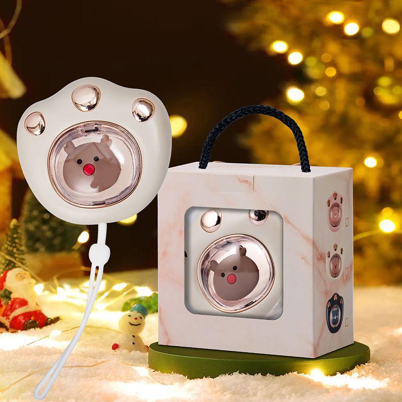 

Portable USB Rechargeable Cute Cat Paw Hand Warmer – Safe and Fast Heating Gift Box Multicolor