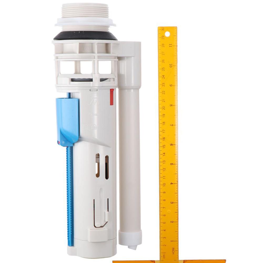 White Toilet Flush Valves POM Water Tank Fittings High Performance Replacement Kit  Closestool