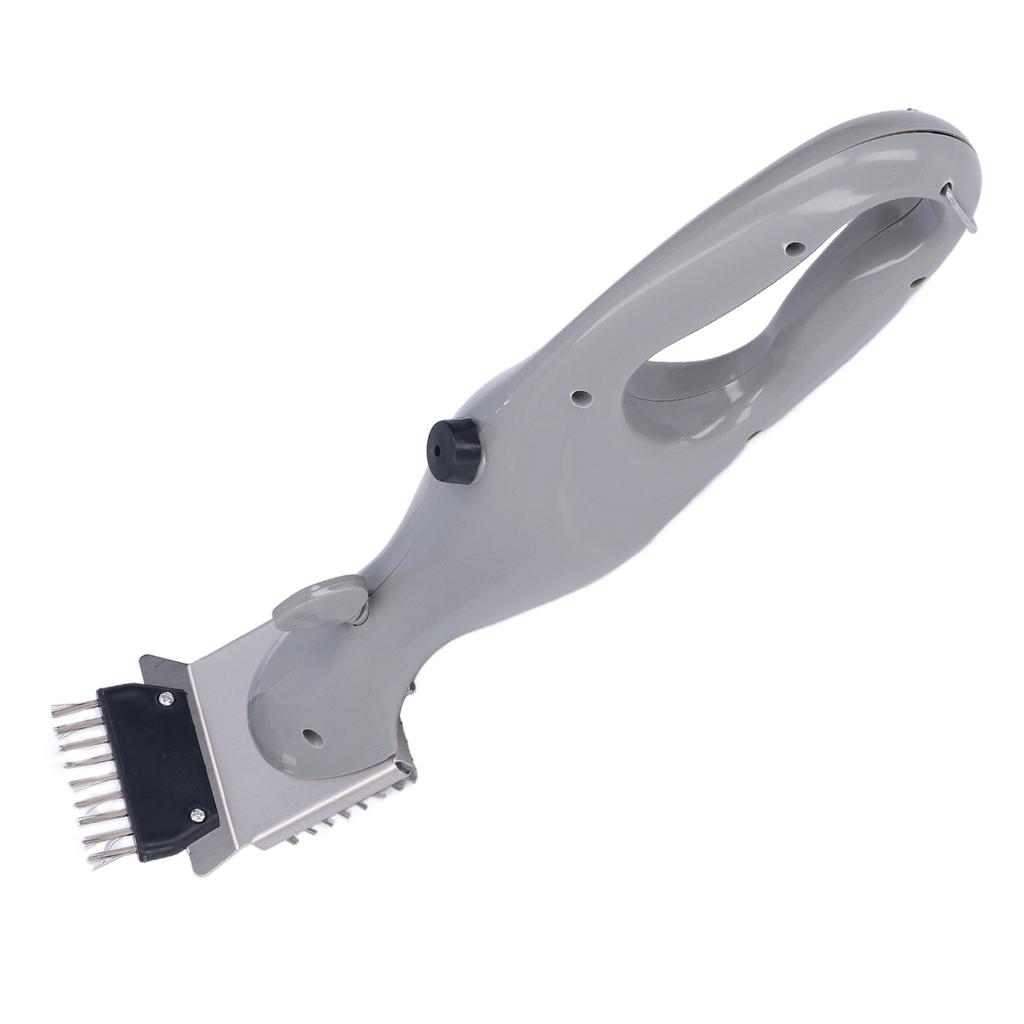 Grill Brush Stainless Steel ABS Material   Cleaning Ergonomic Design Manual Operation Grill Scraper