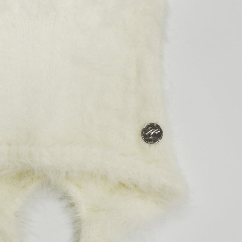 ADORE BELLE CAT FUR EARFLAP BEANIE - 4COLOR