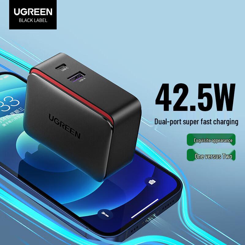 Ugreen 42.5W/20W USB-C & USB-A Fast Charger