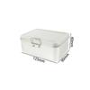 Buckle Clasp Metal Storage Tin Box Food Safe Iron Container with Lid for Homemade Cookies Candies Holiday Gift Packaging