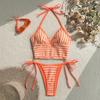 Sexy Striped Print Bikini Sets Swimsuit For Women Swimwear Bathing Suit Summer Beachwear Swimming Suit For Women