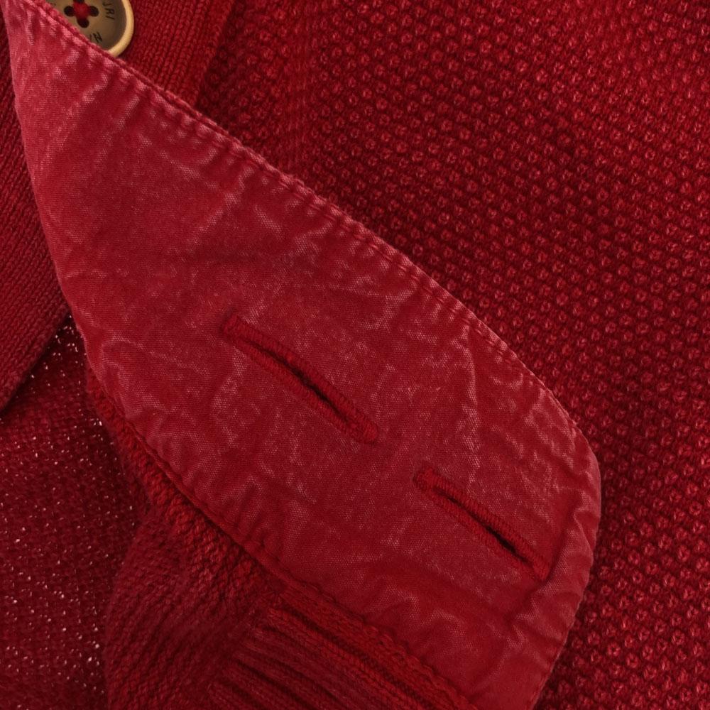 NAPAPIJRI cotton Knit jacket S Red Men's Used