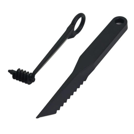 

2Pcs V-Shaped Crinkle Cutter for Fruits Vegetables Zigzag Slicer for Decorative Cutting Ergonomic Dishwasher Safe Essential Kitchen Tool for Salads