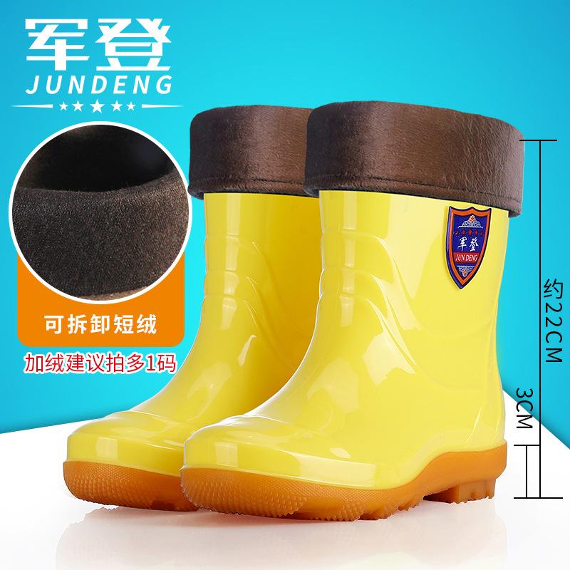 Neue, kurze und mittellange Regenschuhe Herren Schwarz Küche Wasserdichte Schuhe Oxford Gummistiefel, Arbeitsschutzschuhe Herren Regenstiefel