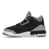 Air Jordan 3 Retro OG GS Black Cement 2024 Kids Sneakers Fire-Red Cement-Grey Sail DM0967-010