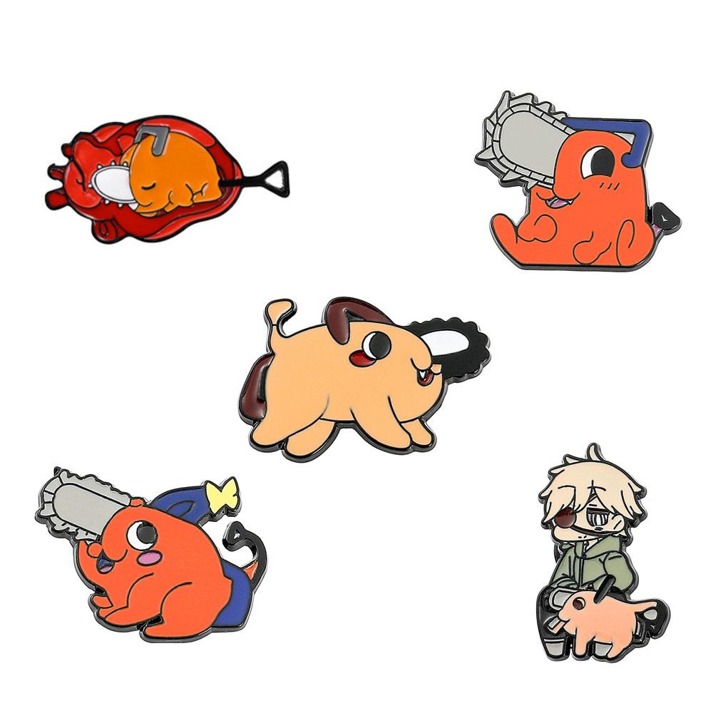 Anime Cartoon PCS Enamel Pins Custom Brooches Lapel Badges Animal Funny Jewelry Gifts for Kids Friends