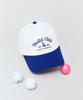 CLOVE [25Ss Clove] Lettering Ball Cap Colorblock (Blue)