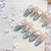 50 Pcs Ocean Series Glossy Colorful Shell Starfish Conch Fishtail Resin Nail Art  Jewel Decorations Manicure Ornament