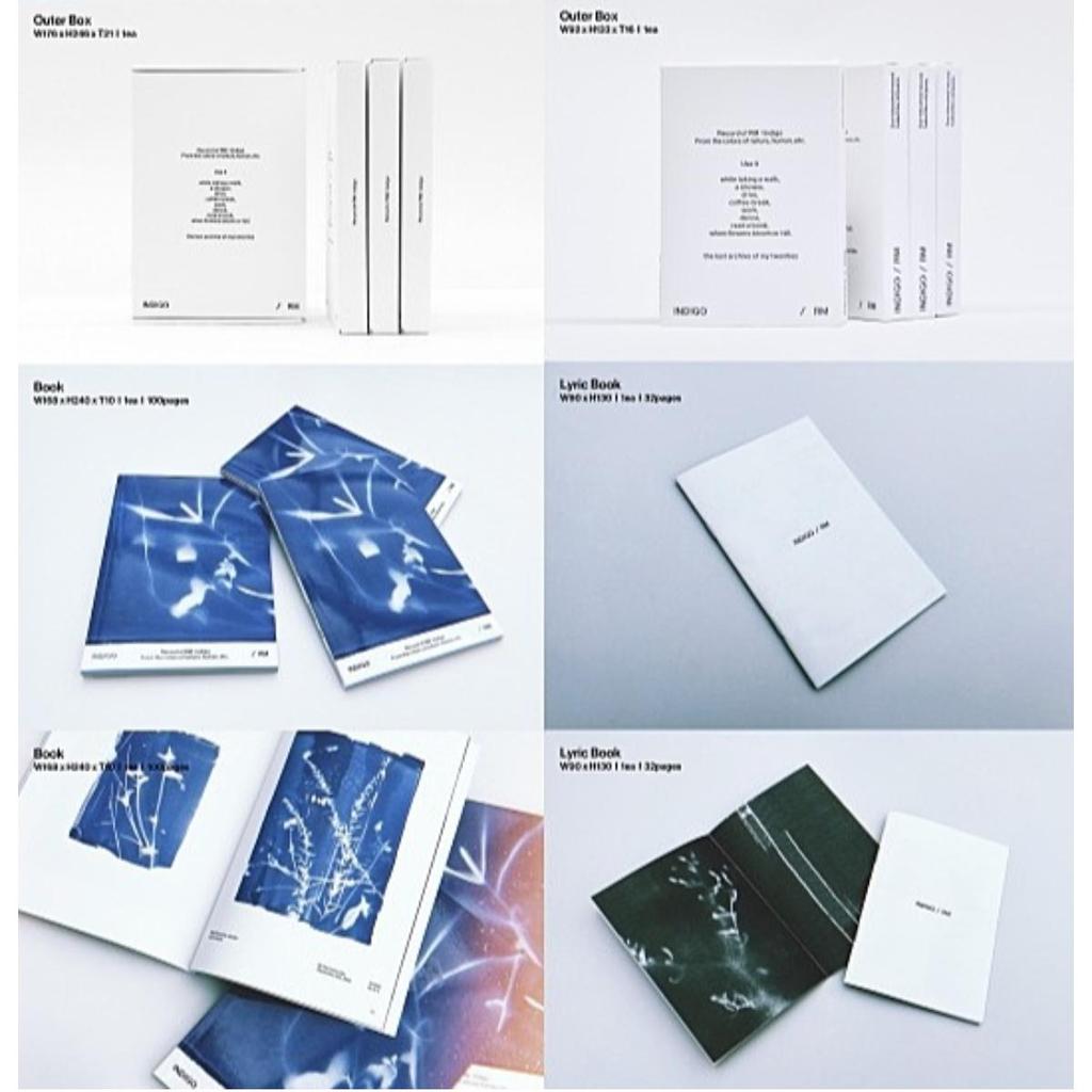 BTS RM - Indigo Book / Postcard Edition