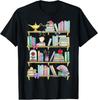 Belle's Bookshelf Book Lover Coquette Reader Women Girl T-Shirt Unisex T-Shirt