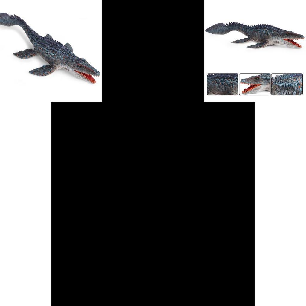 Realistic Mosasaurus Toy Plastic Figure For Kids Highly Detailed And Hand Painted