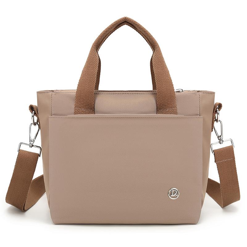 Women's Shoulder Bag Solid Color Handbag Lightweight Crossbody Bag