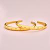 Bracelets, Mohua Couple Bracelets, Full Diamond Five-pointed Star Open-mouth Bracelets