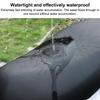3D Mesh Motorcycle Seat Protector Waterproof Leather Design for Outdoor Adventures