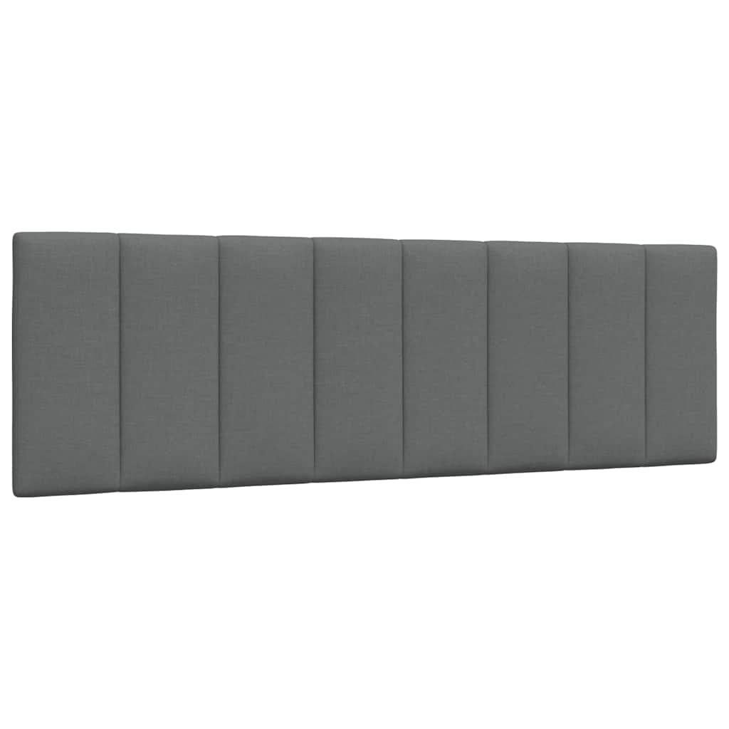 Bed Frame without Mattress Hanko Dark Grey 160x200 cm Fabric