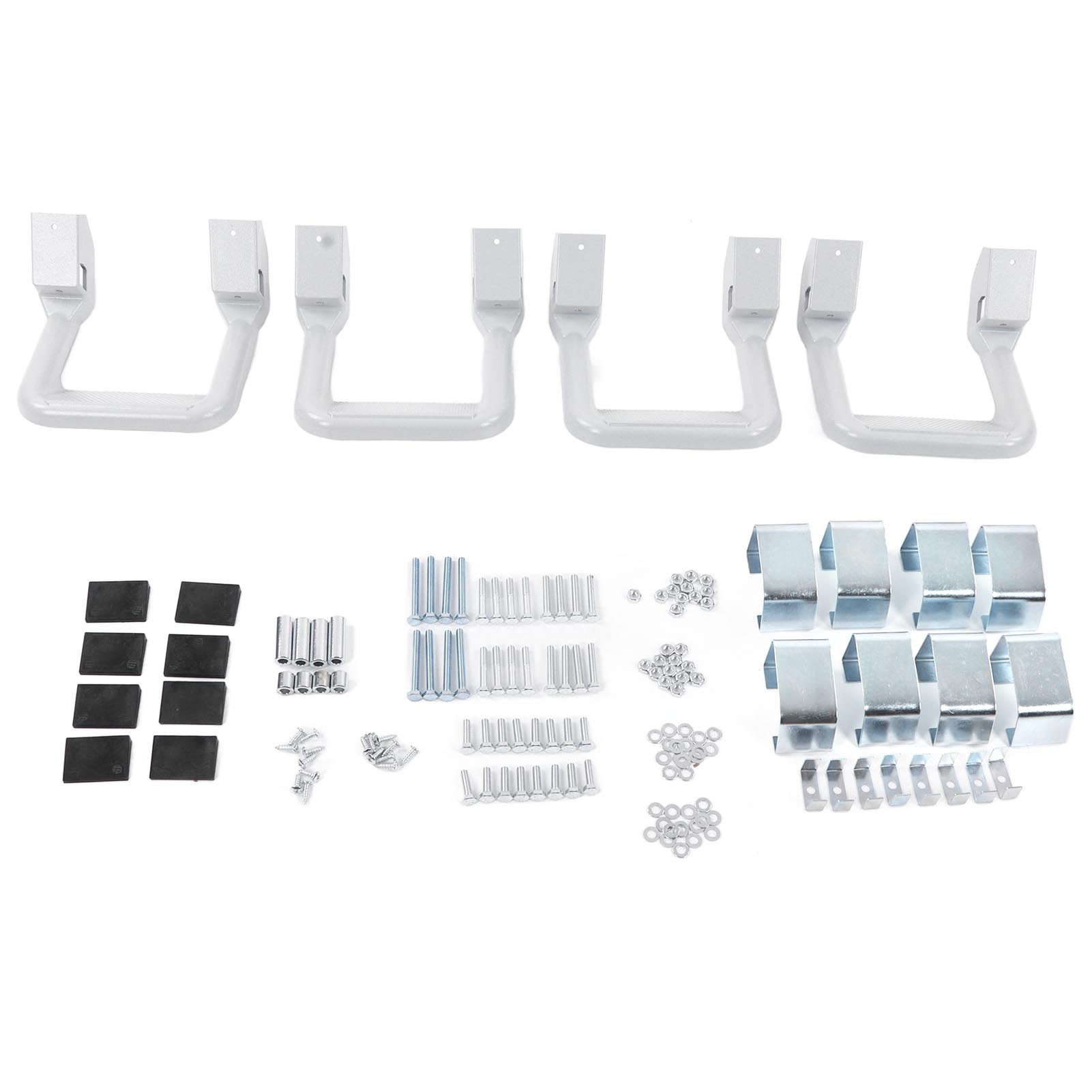 

4pcs Truck Side Hoop Step Set Aluminium Alloy Nonslip Replacement for 1500Celsius2500Celsius3500 1 ‑2020