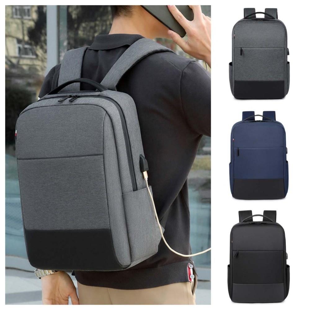 Large Capacity Student School Bag Oxford Cloth Travel Knapsack Laptop Bag Teens Student