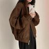 2025 Women's Autumn/Winter Wool Coat: Korean Style, Warm, Mid-Length, Double-Breasted, Age-Reducing, Loose Fit, Small Size.