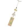 Delicate Wind Chime Phone Charm Lanyard for Women Girls Eye Catching Beaded Purse Accessory Keychain Bag Pendant