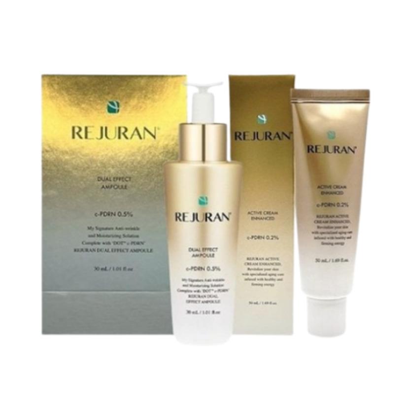 

Rejuran Ампула для восстановления с двойным эффектом и набор активного крема Корейская красота