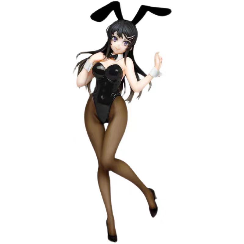 Anime Seishun Buta Yarou Wa Bunny Girl Senpai No Yume Wo Minai Sakurajima Mai Figure Bunny Girl Doll Toys Action Model Fans Gift