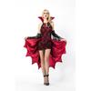 Halloween Vampire Queen Costume For Stage Performances With Polyester Fabric For Women
