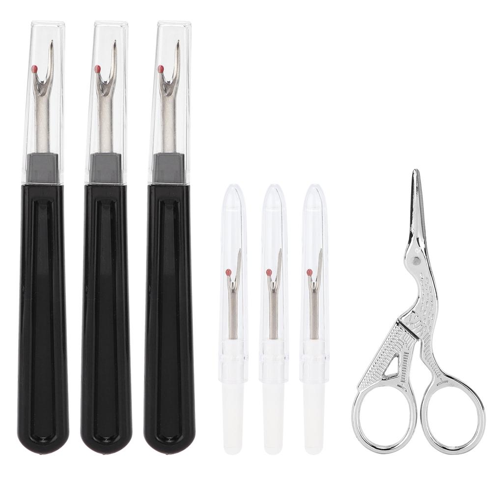 Seam Ripper Kit Durable Stainless Handy Handles Thread Remover for Sewing Embroidery Quilting