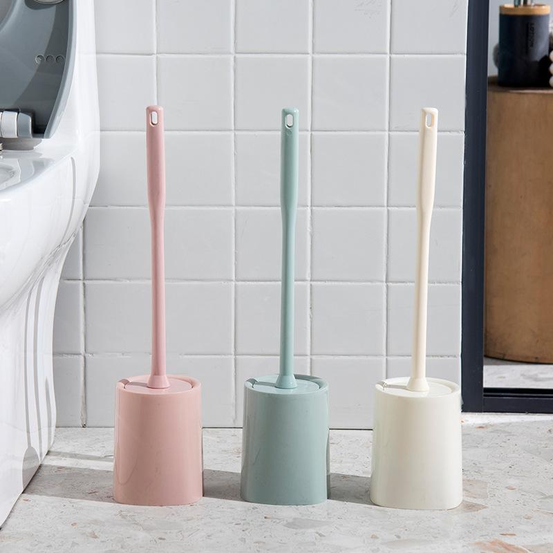 Toilet Brush With Base Bathroom Plastic Cleaning Toilet Brush Bottle Brush Factory
