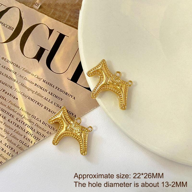 1Pcs Cute Gold Silver Color Horse Charms Pendants For Jewelry Making Necklace Earrings Bracelet Diy Accessories Supplies