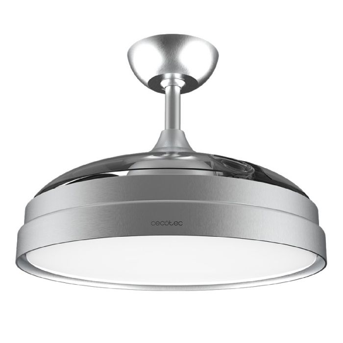Ventilateur de plafond - Cecotec - EnergySilence Aero 4280 - Pales rétractables - Lampe - 40 W