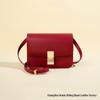 2025 Women's Genuine Leather Tofu Crossbody Bag - Fashionable Summer Shoulder Bag
