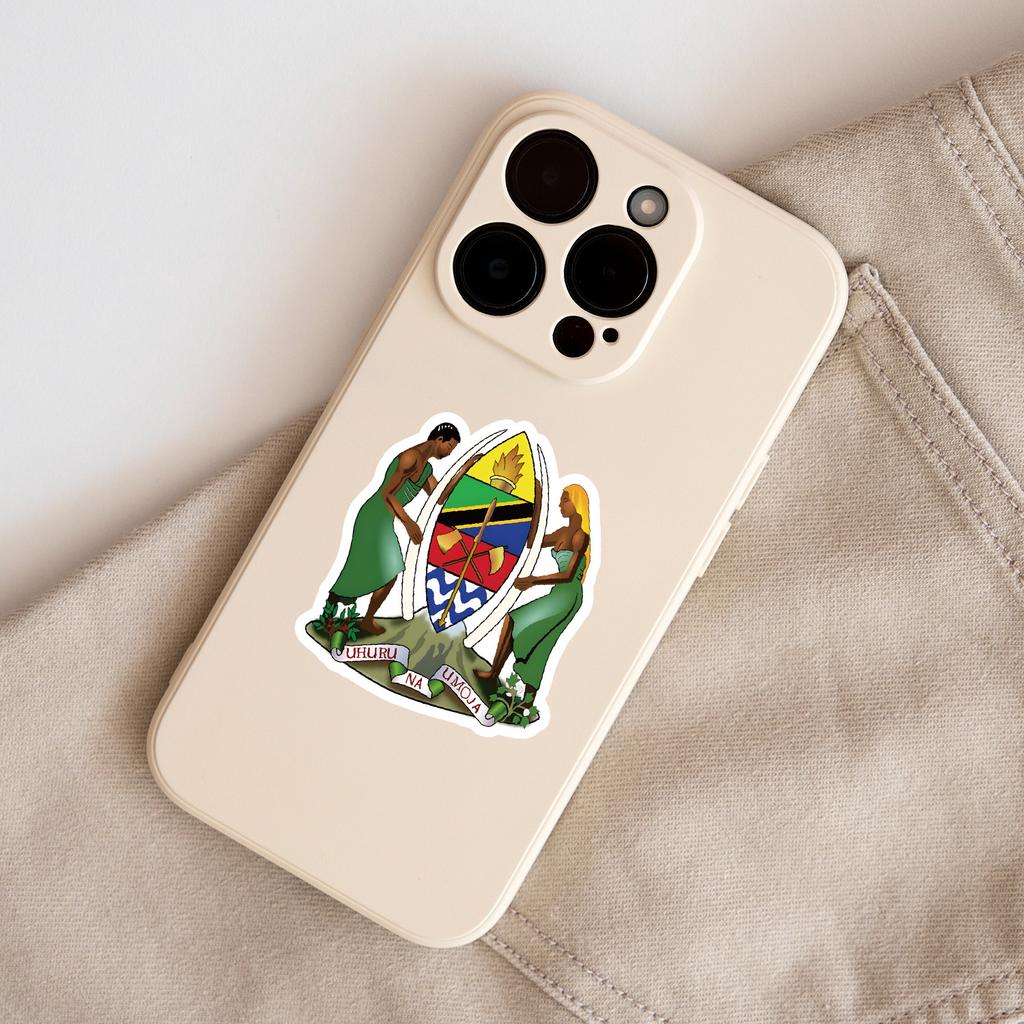 50 African Geography Series Graffiti Stickers Water Cup Suitcase Waterproof Decorative Stickers Creative DIY Stickers