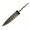 Damascus Steel DIY Billets Semi-finished Knife Tools Accessories Blade Fruit Knife Blanks Tool Parts Household DIY Billets Handmade