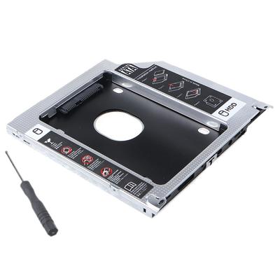 9,5mm Hliníkový 2. druhý HDD caddy SATA 3.0 pro MacBook Pro A1278 A1286 A1297 SSD DVD pouzdro Adaptér Pevný disk