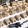 Russia Alpha Special Forces Soldiers Military Weapons Gun Figures Parts Blocks Assembly Model Building Kits Toys