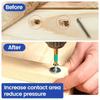 Stainless Steel Flat Washer Assortment Kit M2 M2.5 M3 M4 M5 M6 M8 M10, Hardware Fasteners for Home Decoration Industrial Repair