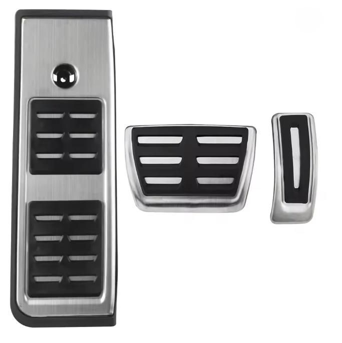 Pedali Auto per A4 B9 A5 F5 2016 - 2023 LHD Berlina Avant Sport Gas Freno Poggiapiede Copripedale Acciaio Inossidabile Accessori