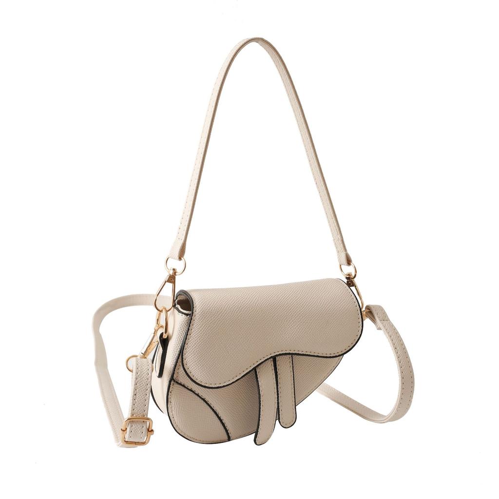 Torba siodłowa Minimalistyczna na ramię Crossbody Modna Damska Torebka ze sztucznej skóry CLE