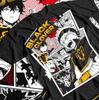 Black Clover Anime T-shirt, Asta Yami Sukehiro Yuno Luck Voltia Shirt, Unisex
