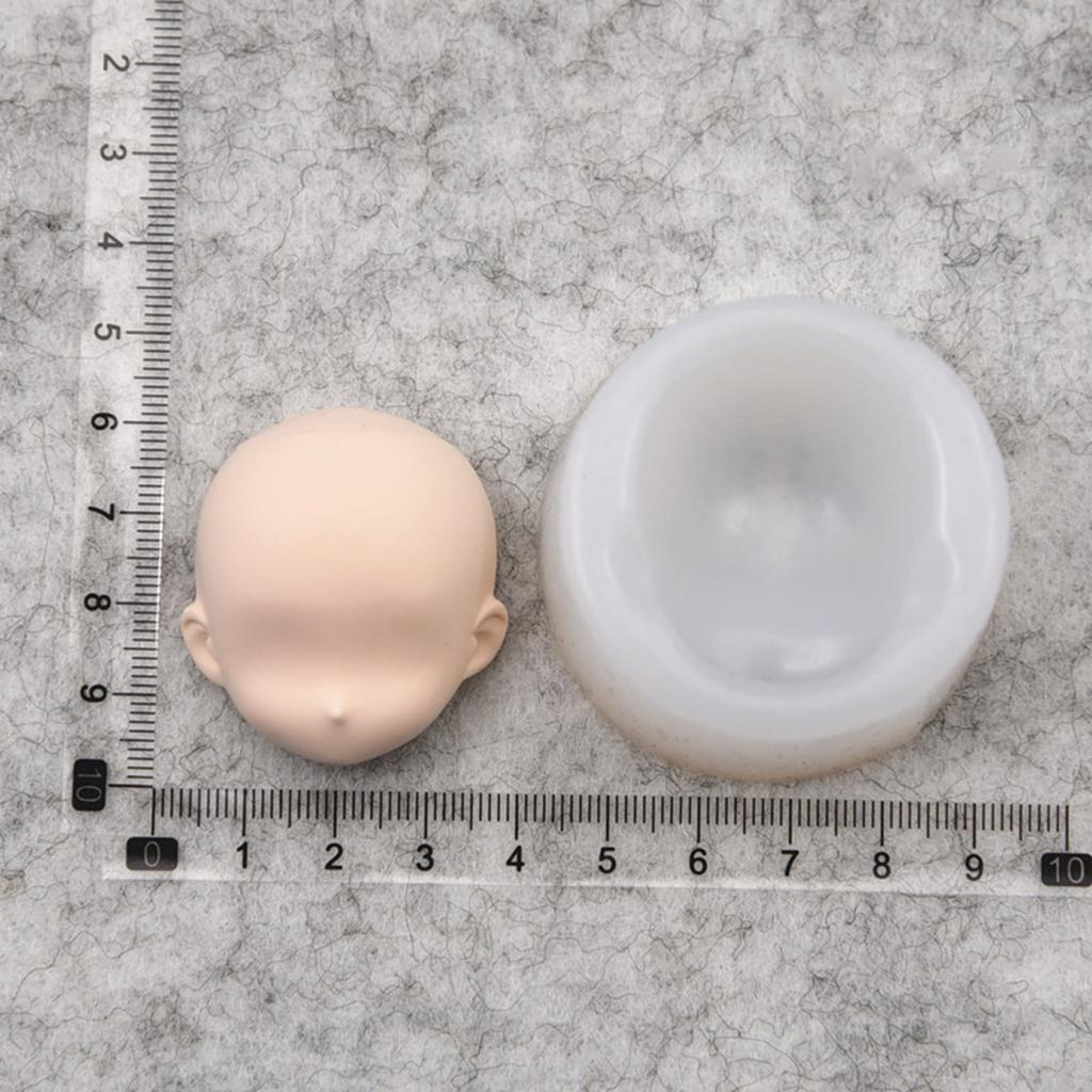 Multipurpose Silicone Face Mould For Polymers Clay Sculpting And Fondant Cake Decorating Tool