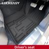 LUCKEASY Right Drive for GWM Tank 500 2024-2025 Hybrid HEV Hi4-T 7 Seater TPE Car Floor Mats Trunk Liner Cargo Accessories Black