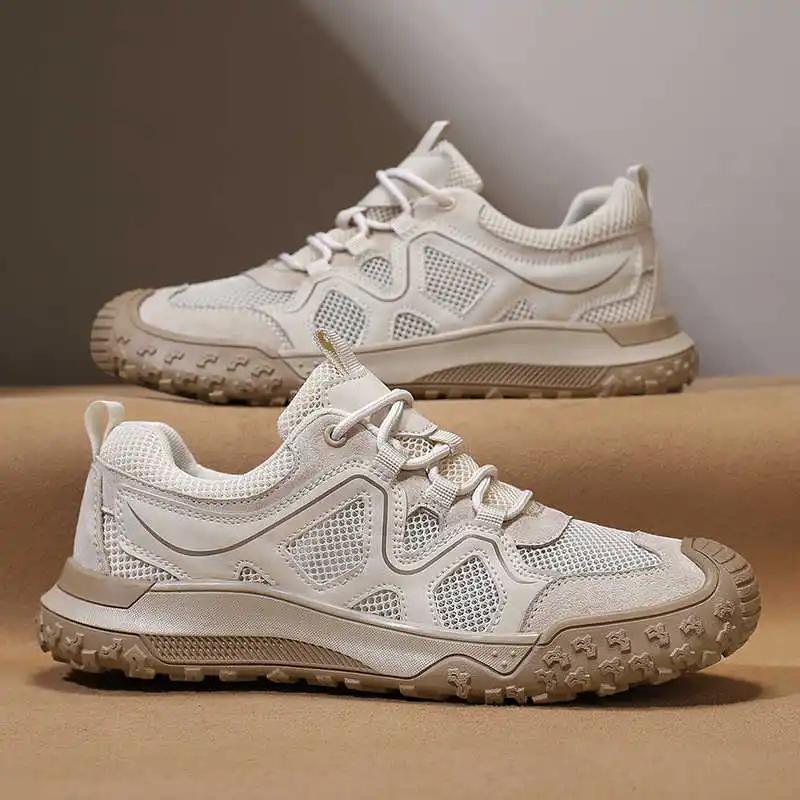 Spring-autumn Ecoleather Hiking Men Sneakers Leopard White Hiking Shoes Sports Pretty Loofers Of Famous Brands Luxus