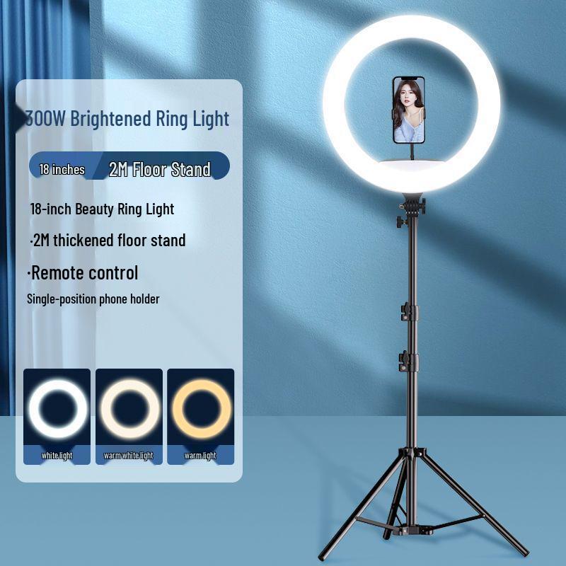 22-Inch Ring Light with Stand: Perfect for Mobile Streaming, Selfies, and TikTok.