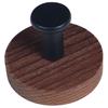 Solid Wood Walnut Door Hook - Punch-Free Adhesive Wall Hanger