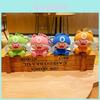 Adorable Cartoon Silicone Keychain Cute Tearful Doll Keyring For Bags And Gifts