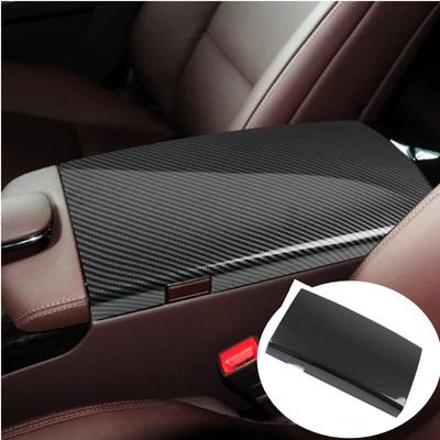 ABS Carbon Fiber Car Styling Center Console Armrest Box Protection Cover For Mercedes Benz S Class W221 2008-13 Auto