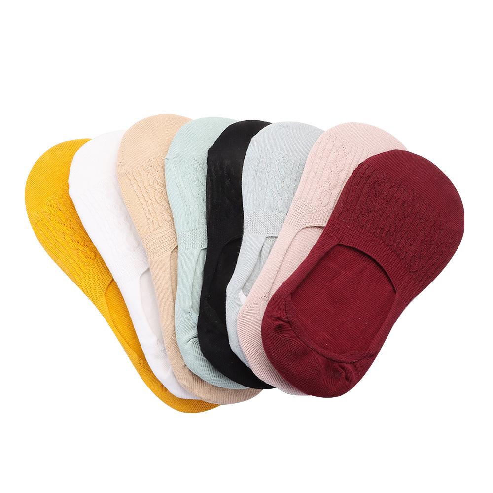 Fashion Breathable Invisible Boat Socks Low Cut Cotton Ankle Hosiery